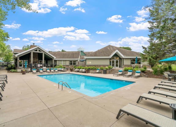 Outdoor Pool with Sundeck