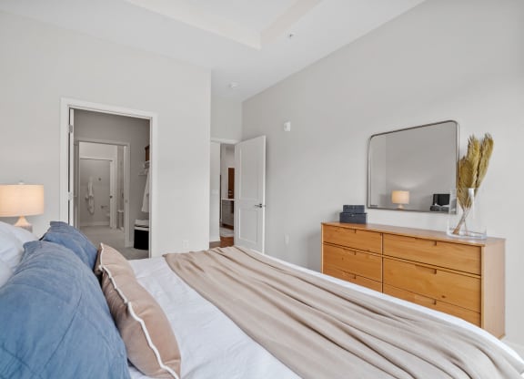 Primary Bedroom With Walk-In Closet & Attached Bathroom