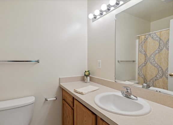 Bathroom with Modern Finishes