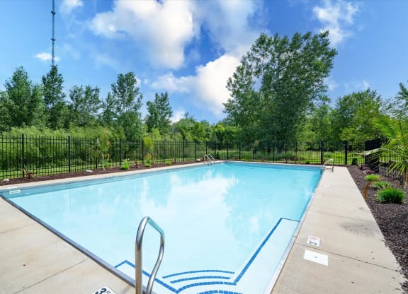 Outdoor Pool with Sundeck