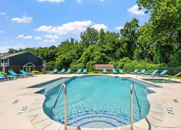 Outdoor Pool with Sundeck