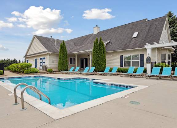 Outdoor Pool with Sundeck
