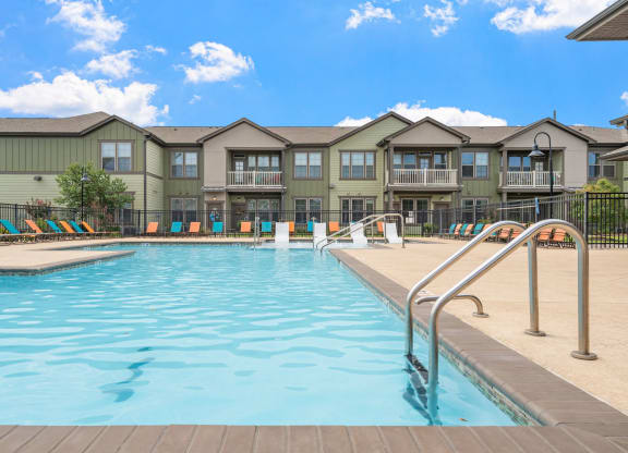 Resort-Style Pool With Sundeck