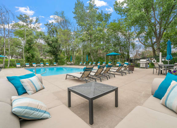 Outdoor Pool with Sundeck