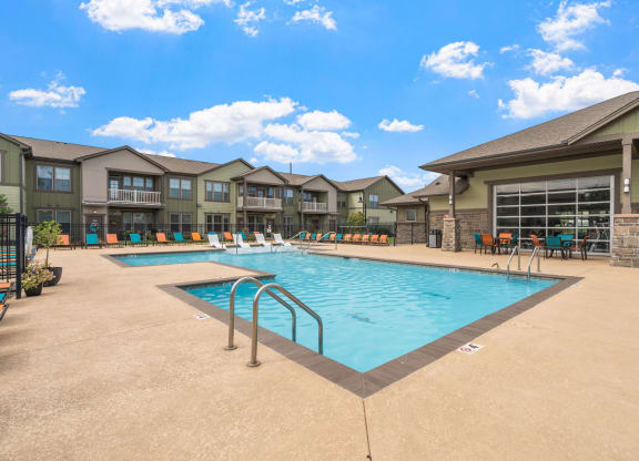 Outdoor Pool with Sundeck