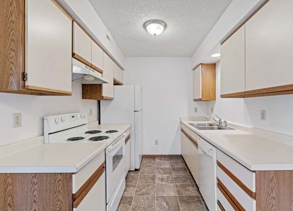 Kitchen with White Cabinetry