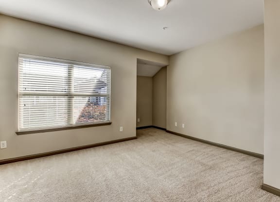 Spacious Bedroom with Plush Carpeting