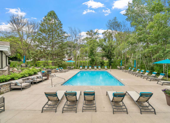 Outdoor Pool with Sundeck