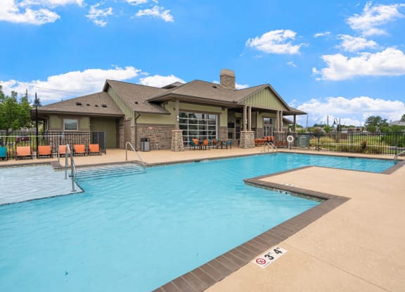 Outdoor Pool with Sundeck