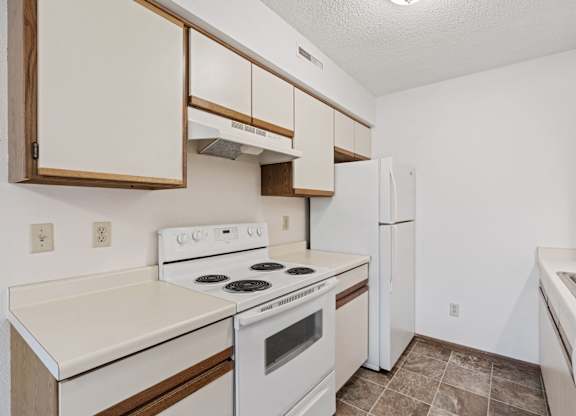 Kitchen with Wood Cabinets