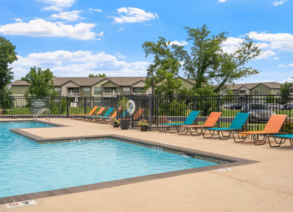 Outdoor Pool with Sundeck