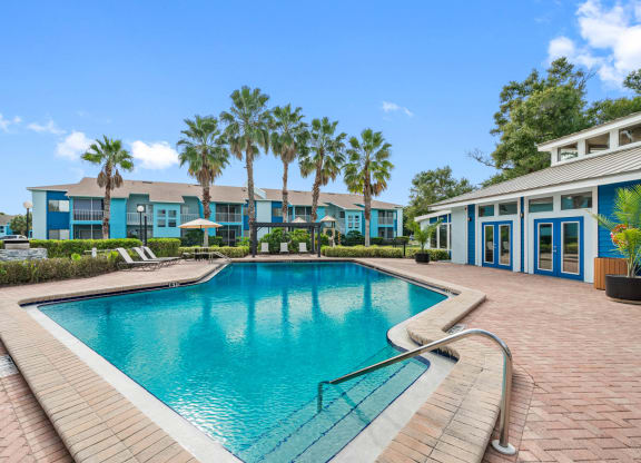 Outdoor Pool with Sundeck