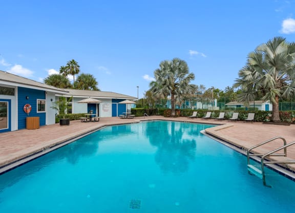 Outdoor Pool with Sundeck
