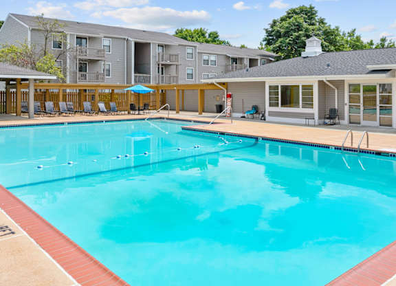 Outdoor Pool with Sundeck