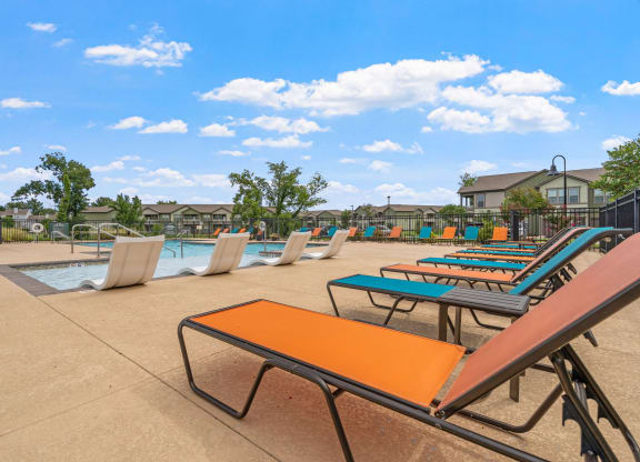 Outdoor Pool with Sundeck