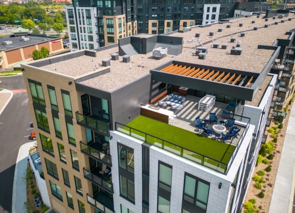 Aerial View of Sky Lounge