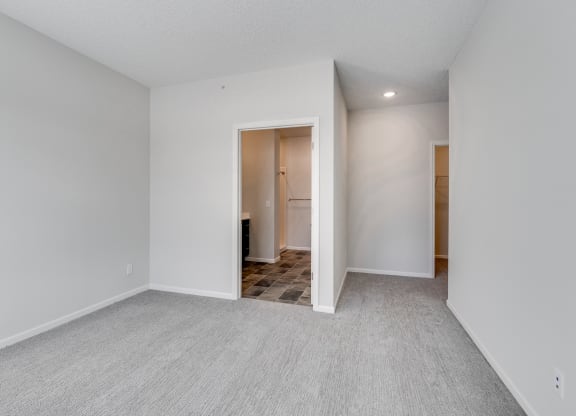 Bedroom With Attached Bathroom