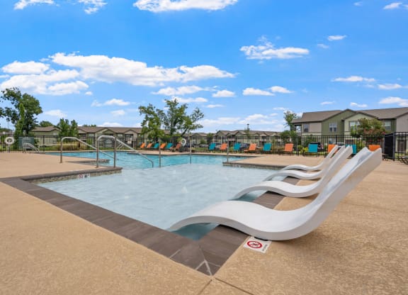 Outdoor Pool with Sundeck