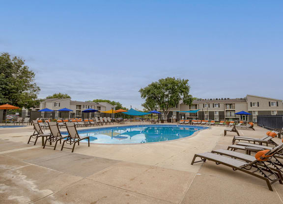 Outdoor Pool with Sundeck