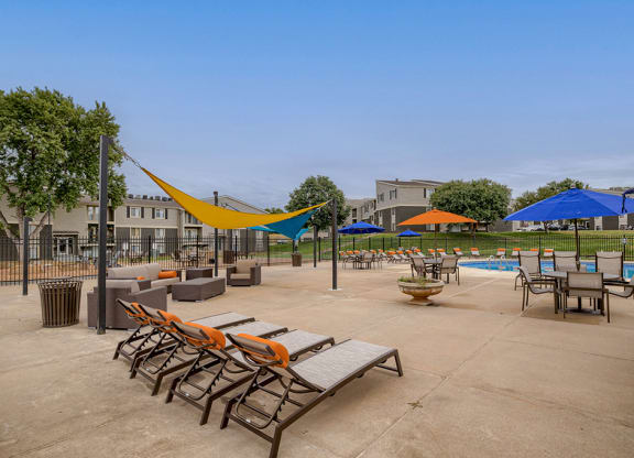 Outdoor Pool with Sundeck