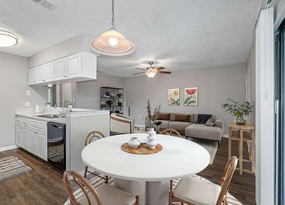 Separate Dining Area with Overhead lighting