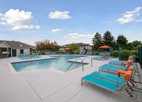 Outdoor Pool with Sundeck