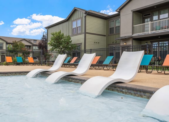 Resort-Style Pool with Lounge Chairs