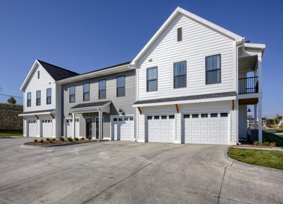 Apartment Home with Attached Garages