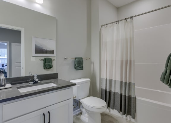 Bathroom with Modern Finishes