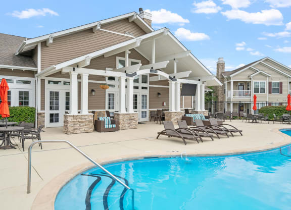 Outdoor Pool with Sundeck