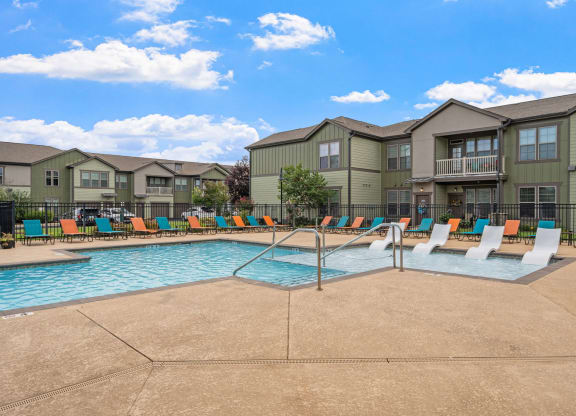 Outdoor Pool with Sundeck
