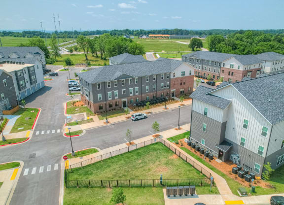 Aerial View of Community