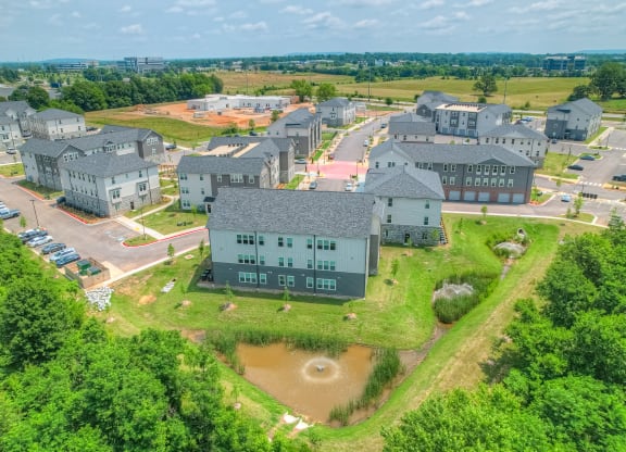 Aerial View of Community