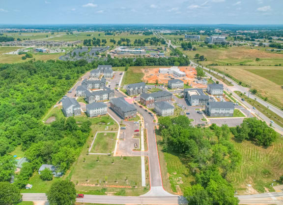 Aerial View of Community