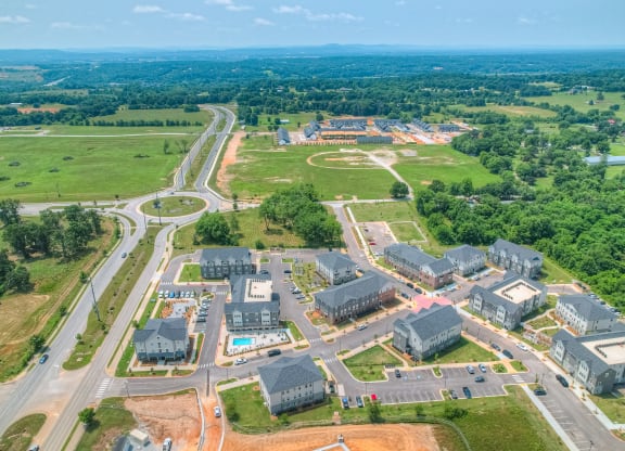 Aerial View of Community