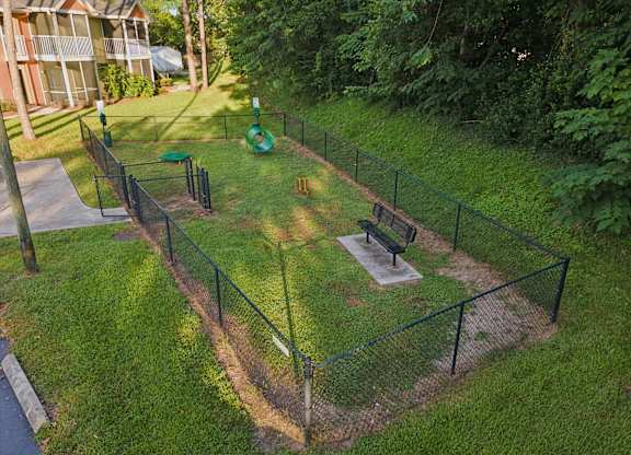 Aerial View of Dog Park