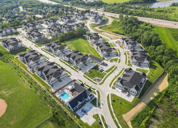 Aerial View of Sundance Omaha