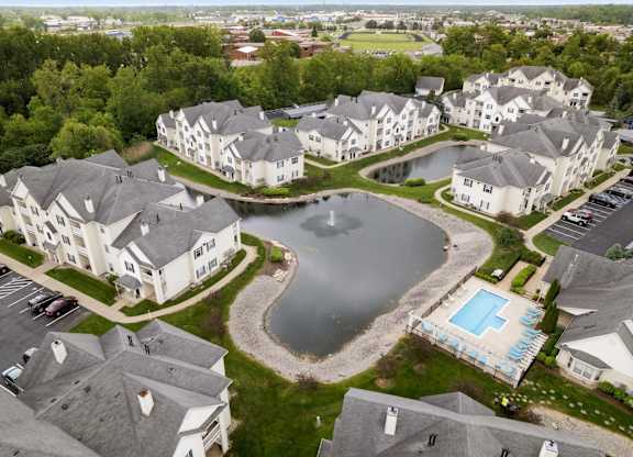 Aerial View of Quail Hollow