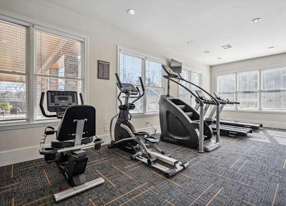Fitness Center with Cardio Equipment