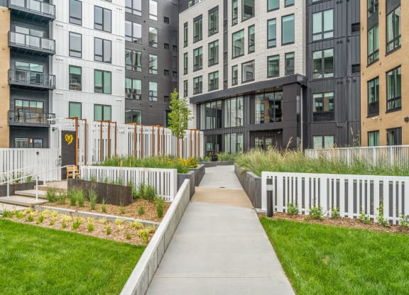 Courtyard Walkway