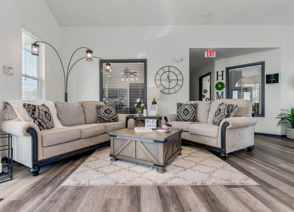 Clubhouse Seating Lounge Area