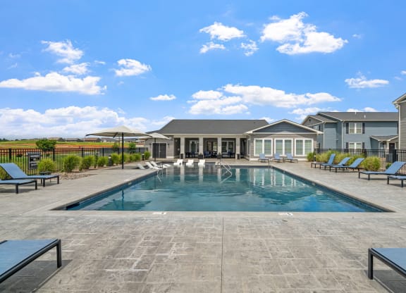Outdoor Pool with Sundeck