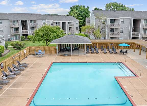 Outdoor Pool with Sundeck
