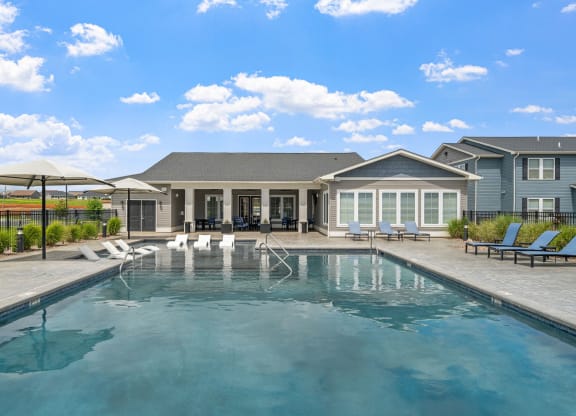 Outdoor Pool with Sundeck