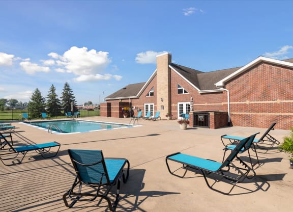 Outdoor Pool with Sundeck