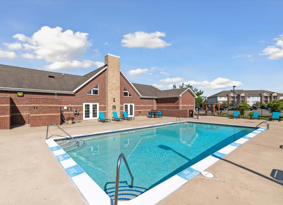 Outdoor Pool with Sundeck