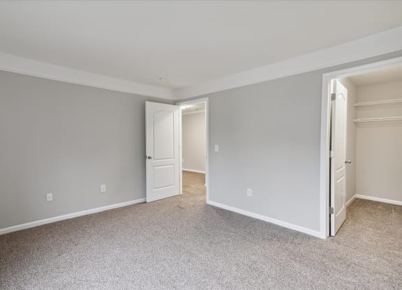 Spacious Bedroom with Plush Carpeting