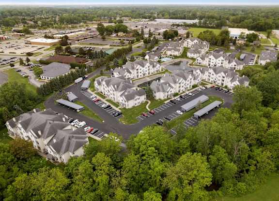 Aerial View of Quail Hollow