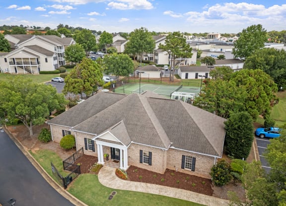 Aerial View of Clubhouse
