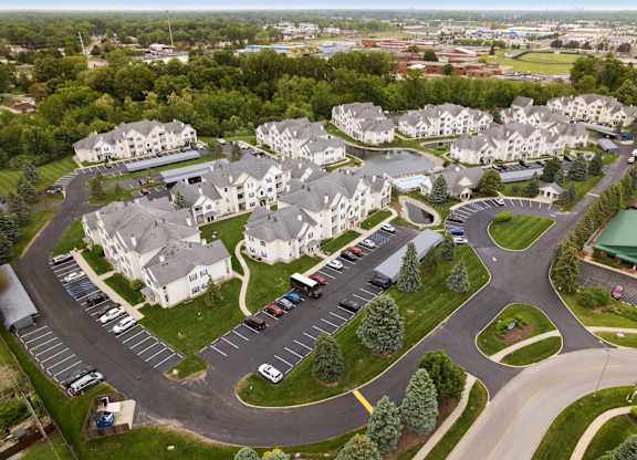 Aerial View of Quail Hollow